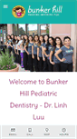 Mobile Screenshot of bunkerhillpediatricdentistry.com